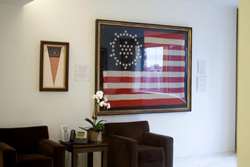 Rare Flag with Whipple's Rejected Design